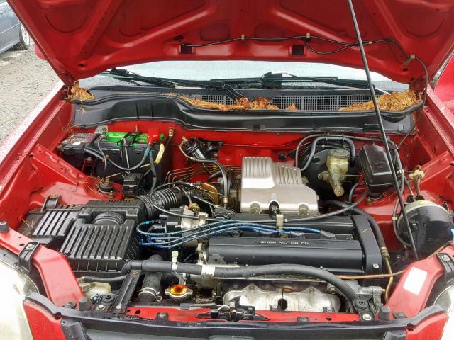 JHLRD186XYC024815 - 2000 HONDA CR-V EX RED photo 7