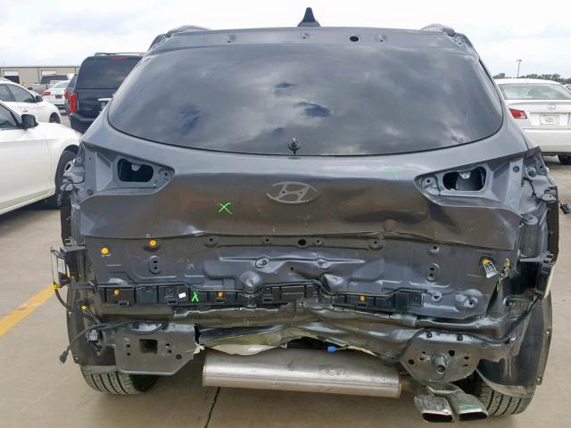 KM8J33A24HU345495 - 2017 HYUNDAI TUCSON LIM GRAY photo 9