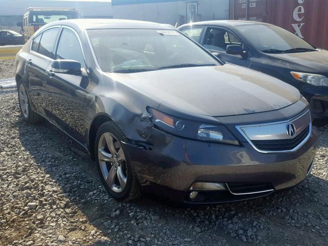 19UUA8F78DA009080 - 2013 ACURA TL ADVANCE BLACK photo 1