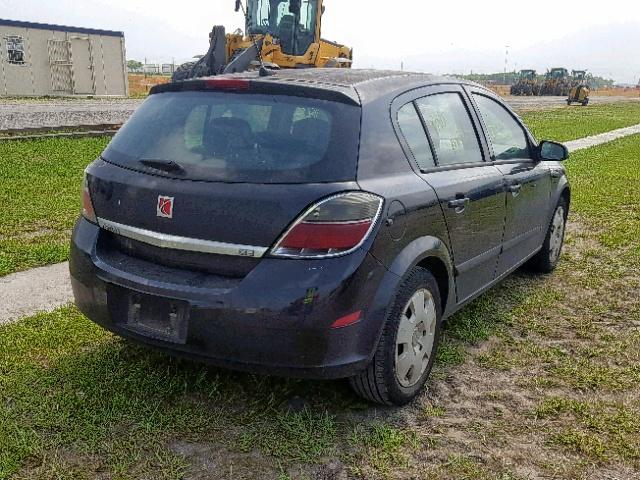 W08AR671385108129 - 2008 SATURN ASTRA XE BLACK photo 4