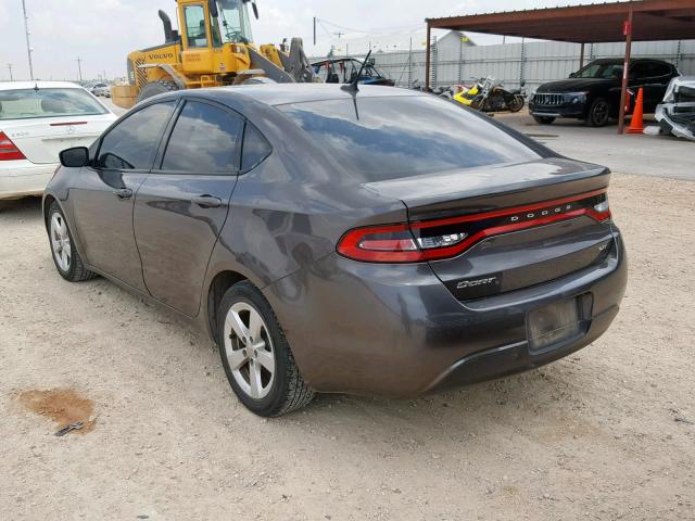 1C3CDFBB5FD380493 - 2015 DODGE DART SXT CHARCOAL photo 3