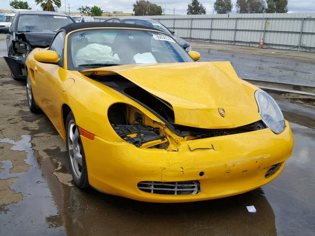 WP0CA29812U623802 - 2002 PORSCHE BOXSTER YELLOW photo 1