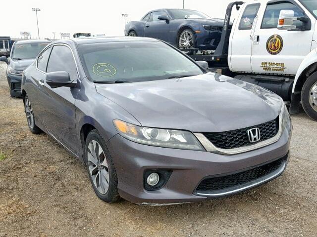 1HGCT1B87DA023287 - 2013 HONDA ACCORD EXL GRAY photo 1