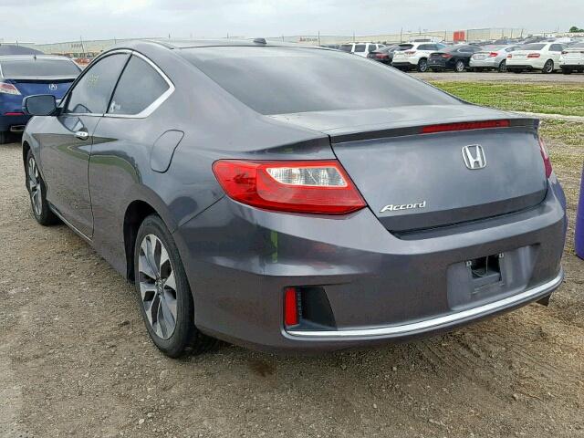 1HGCT1B87DA023287 - 2013 HONDA ACCORD EXL GRAY photo 3