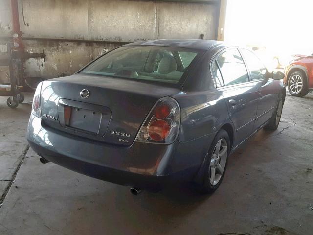 1N4BL11D86N448169 - 2006 NISSAN ALTIMA SE GRAY photo 4