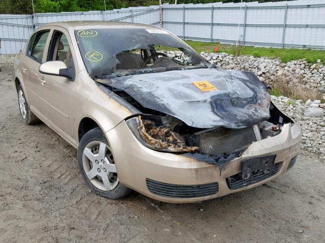 1G1AL55FX77230578 - 2007 CHEVROLET COBALT LT GOLD photo 1