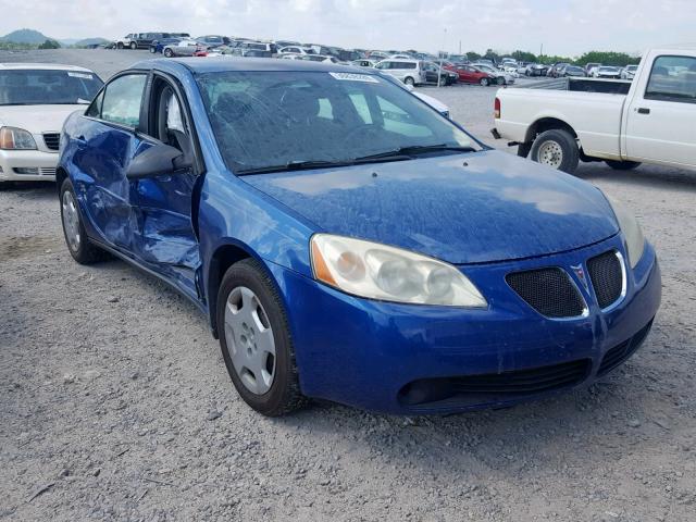 1G2ZF58B674190838 - 2007 PONTIAC G6 VALUE L BLUE photo 1