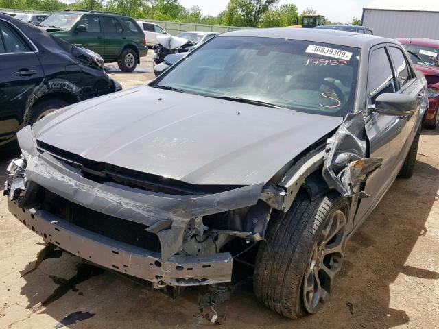 2C3CCABT1HH526828 - 2017 CHRYSLER 300 S GRAY photo 2