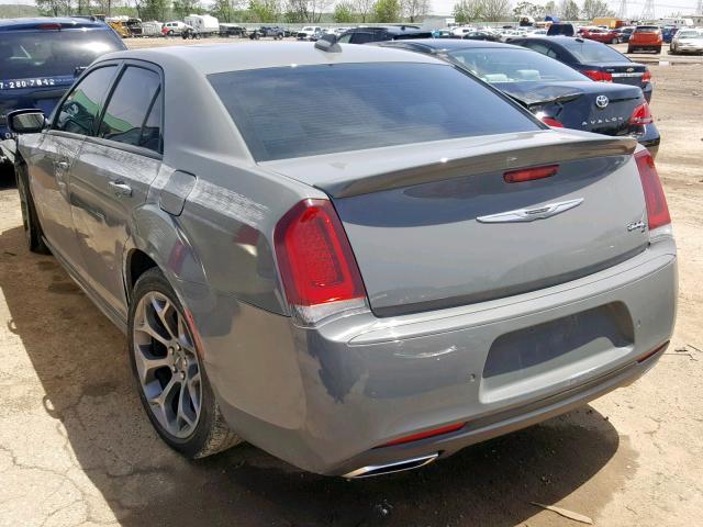 2C3CCABT1HH526828 - 2017 CHRYSLER 300 S GRAY photo 3