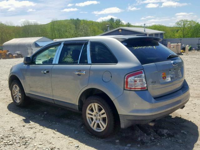 2FMDK36C37BA82065 - 2007 FORD EDGE SE SILVER photo 3