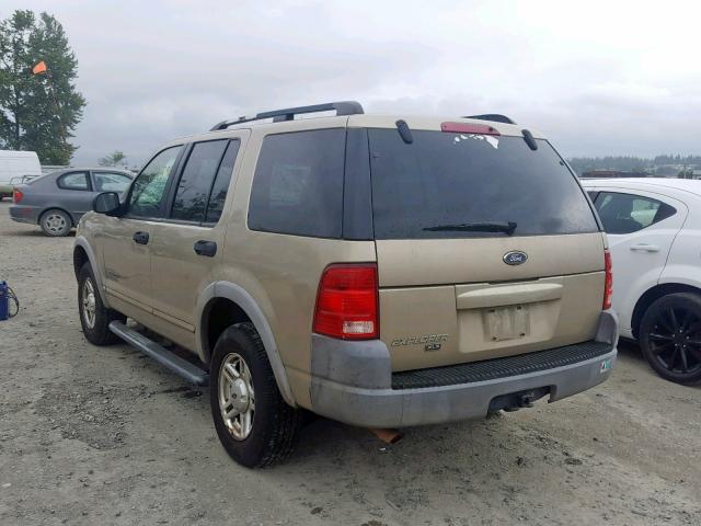 1FMZU62E62UA20610 - 2002 FORD EXPLORER X GOLD photo 3