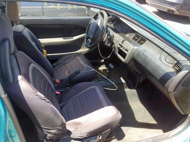 2HGEH2468RH522586 - 1994 HONDA CIVIC DX BLUE photo 5