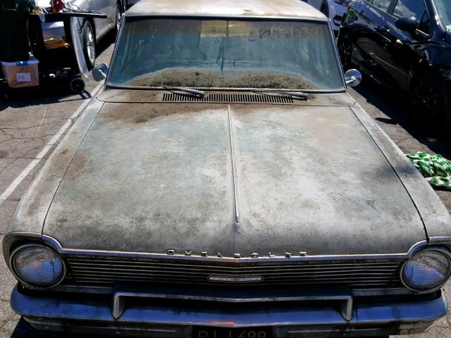 0000115695N141870 - 1965 CHEVROLET NOVA GRAY photo 7