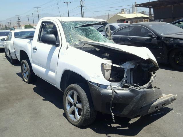 5TFNX4CN0CX010068 - 2012 TOYOTA TACOMA WHITE photo 1