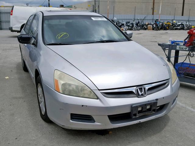 1HGCM66826A034091 - 2006 HONDA ACCORD EX SILVER photo 1