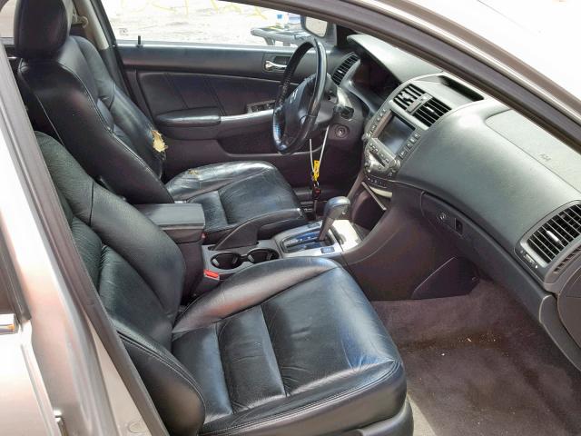 1HGCM66826A034091 - 2006 HONDA ACCORD EX SILVER photo 5