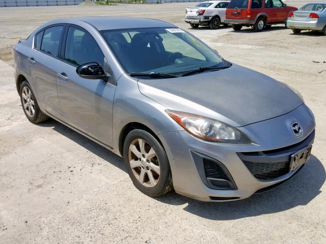 JM1BL1SF2A1288820 - 2010 MAZDA 3 I SILVER photo 1