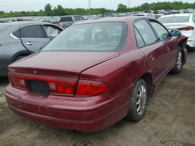 2G4WB52K731256849 - 2003 BUICK REGAL LS BURGUNDY photo 4