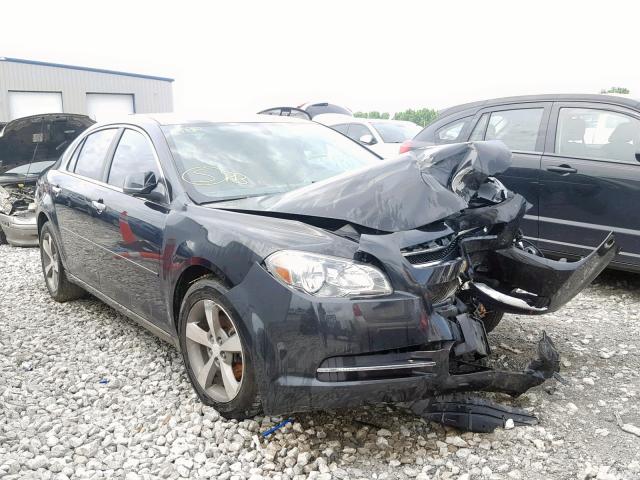 1G1ZC5EU3CF271670 - 2012 CHEVROLET MALIBU 1LT BLACK photo 1