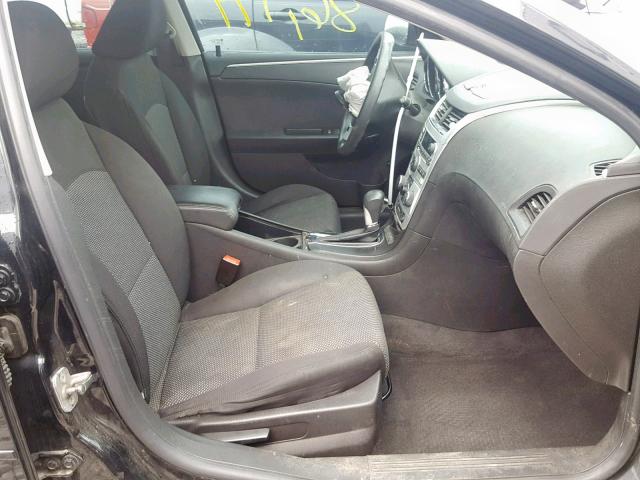 1G1ZC5EU3CF271670 - 2012 CHEVROLET MALIBU 1LT BLACK photo 5
