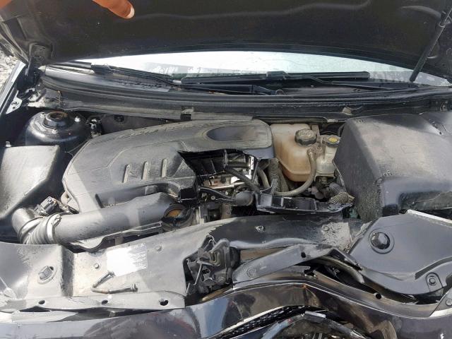 1G1ZC5EU3CF271670 - 2012 CHEVROLET MALIBU 1LT BLACK photo 7