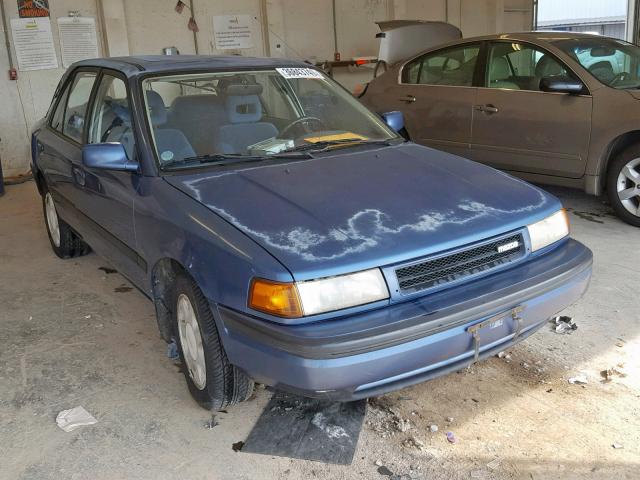 JM1BG2261M0236650 - 1991 MAZDA PROTEGE LX BLUE photo 1