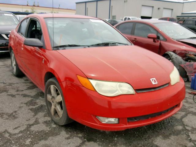 1G8AW15F87Z110154 - 2007 SATURN ION LEVEL RED photo 1