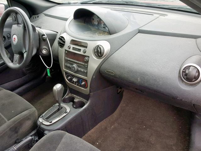 1G8AW15F87Z110154 - 2007 SATURN ION LEVEL RED photo 9