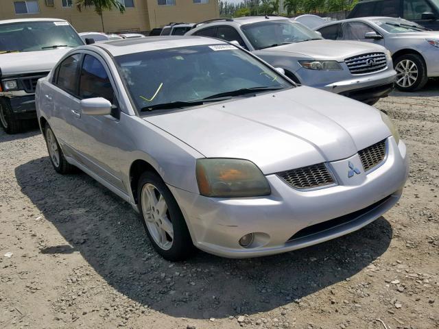 4A3AB76S75E030393 - 2005 MITSUBISHI GALANT GTS SILVER photo 1