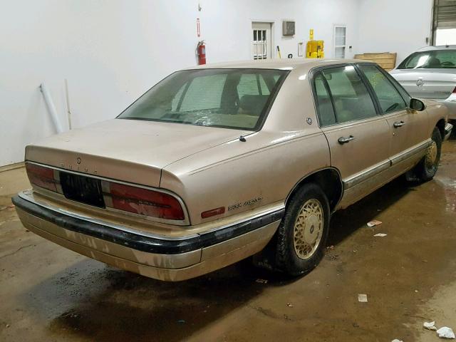 1G4CW53L7P1600299 - 1993 BUICK PARK AVENU TAN photo 4