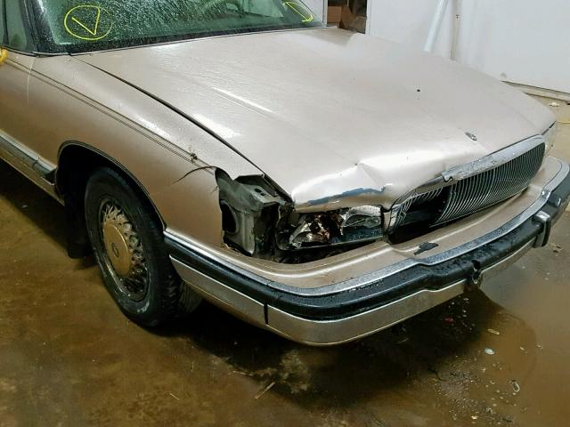 1G4CW53L7P1600299 - 1993 BUICK PARK AVENU TAN photo 9