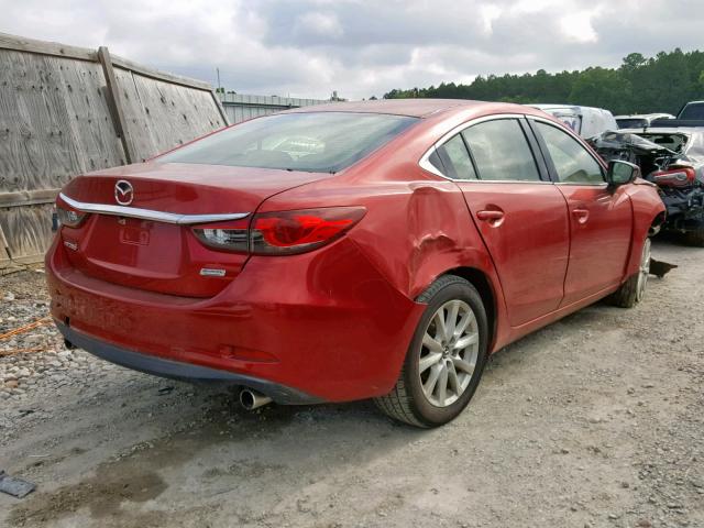 JM1GJ1U54F1209414 - 2015 MAZDA 6 SPORT RED photo 4