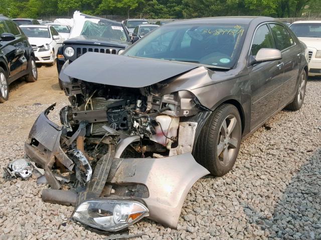1G1ZC5EU4CF296240 - 2012 CHEVROLET MALIBU 1LT 灰色 照片 2
