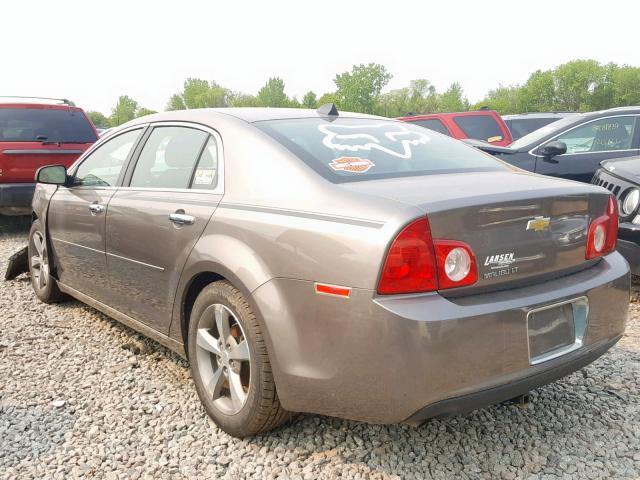1G1ZC5EU4CF296240 - 2012 CHEVROLET MALIBU 1LT 灰色 照片 3