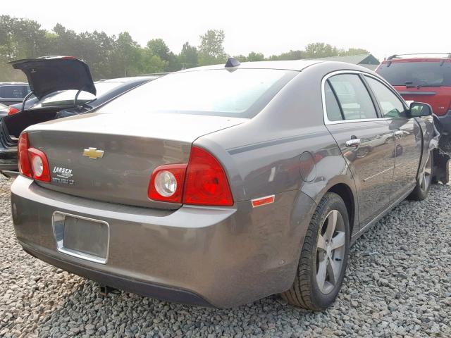 1G1ZC5EU4CF296240 - 2012 CHEVROLET MALIBU 1LT 灰色 照片 4