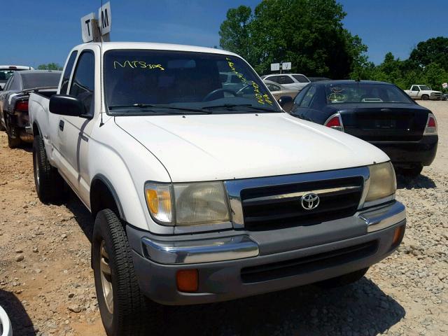 4TASM92NXXZ565741 - 1999 TOYOTA TACOMA XTR WHITE photo 1