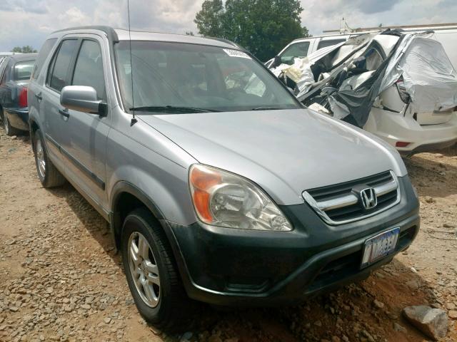 JHLRD77832C033630 - 2002 HONDA CR-V EX SILVER photo 1