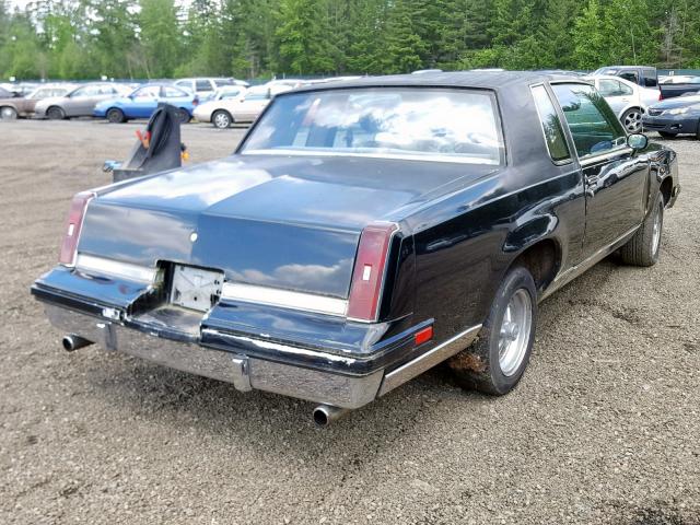 1G3GM47Y3FR423794 - 1985 OLDSMOBILE CUTLASS SU BLACK photo 4