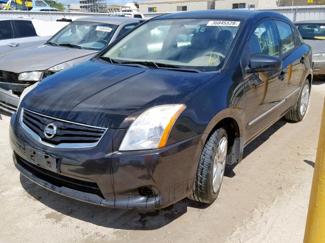 3N1AB6AP7AL674893 - 2010 NISSAN SENTRA 2.0 BLACK photo 2