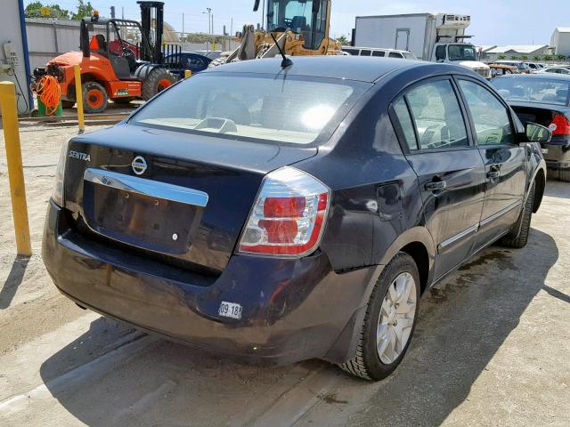 3N1AB6AP7AL674893 - 2010 NISSAN SENTRA 2.0 BLACK photo 4