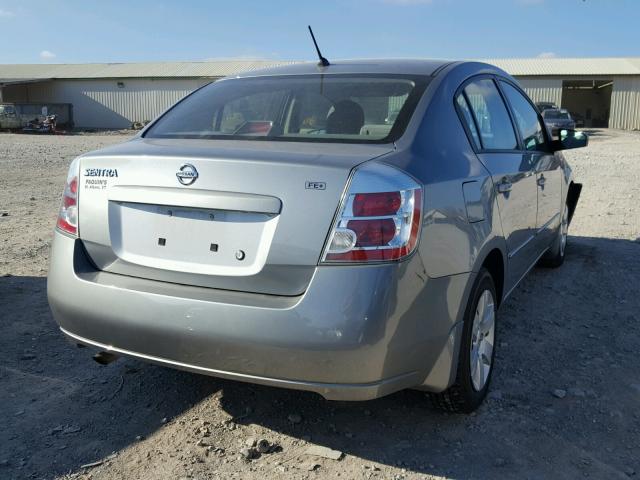 3N1AB61E59L674918 - 2009 NISSAN SENTRA 2.0 GRAY photo 4