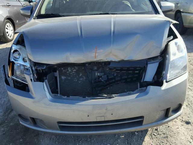 3N1AB61E59L674918 - 2009 NISSAN SENTRA 2.0 GRAY photo 7