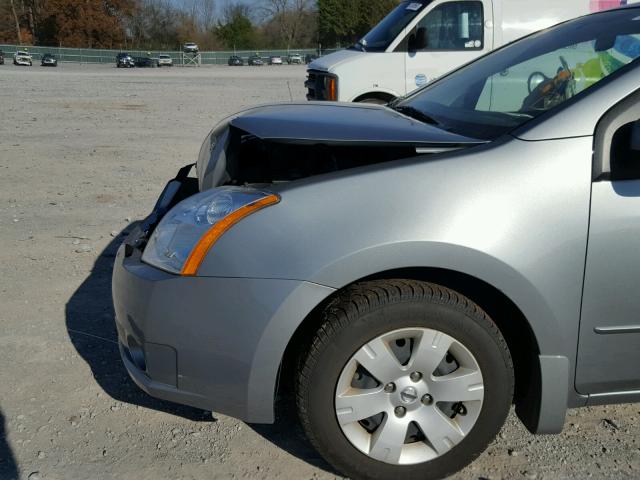 3N1AB61E59L674918 - 2009 NISSAN SENTRA 2.0 GRAY photo 9