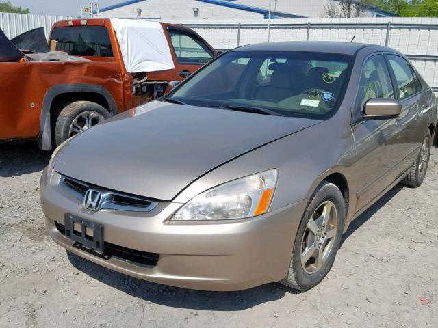 JHMCN36475C014735 - 2005 HONDA ACCORD HYB GOLD photo 2