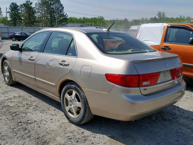 JHMCN36475C014735 - 2005 HONDA ACCORD HYB GOLD photo 3