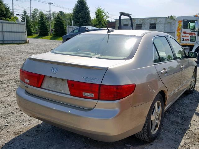 JHMCN36475C014735 - 2005 HONDA ACCORD HYB GOLD photo 4