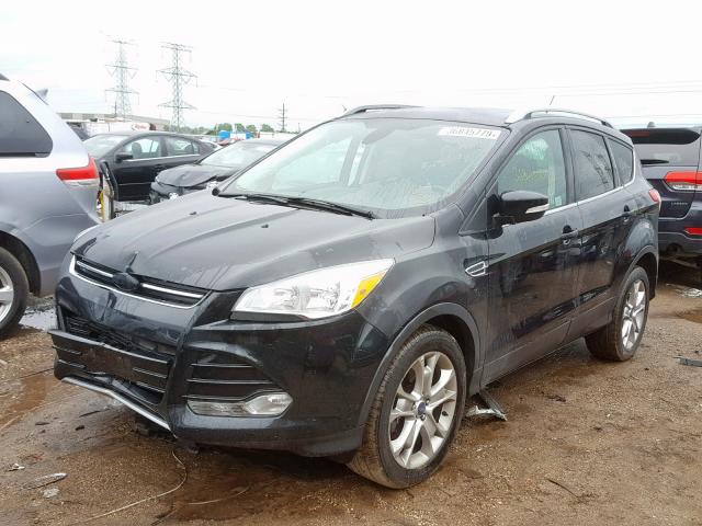 1FMCU9J93EUA36117 - 2014 FORD ESCAPE TIT BLACK photo 2