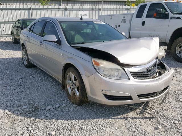 1G8ZS57B98F270336 - 2008 SATURN AURA XE SILVER photo 1