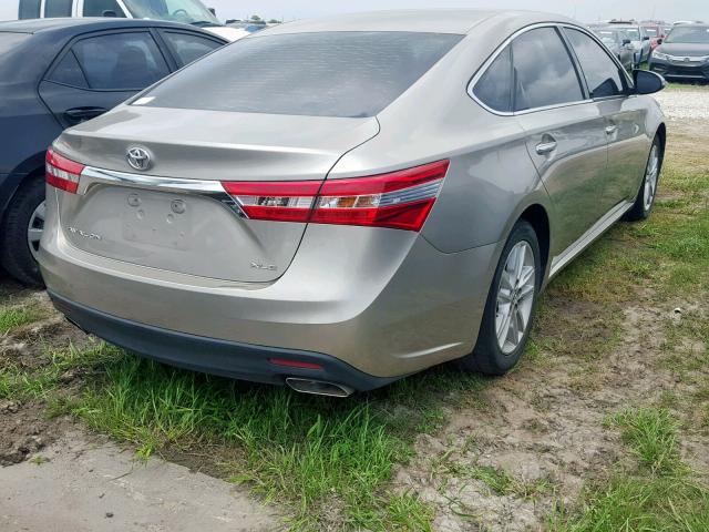 4T1BK1EB4DU036223 - 2013 TOYOTA AVALON BAS TAN photo 4