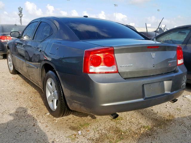 2B3CA3CV0AH231000 - 2010 DODGE CHARGER SX GRAY photo 3